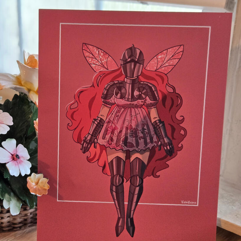 Knight Fairy print Knight Fairy print